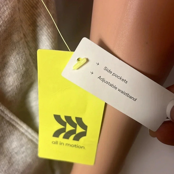 All In Motion Joggers Size L High-rise Drawstring Gray - Picture 4 of 11